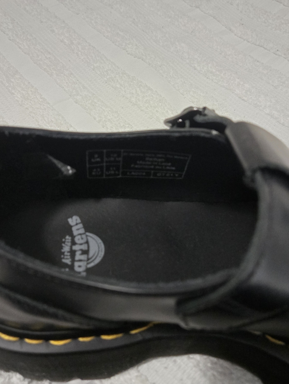 Dr. Martens - Bethan Black Mary Jane Platforms - Picture 4 of 9